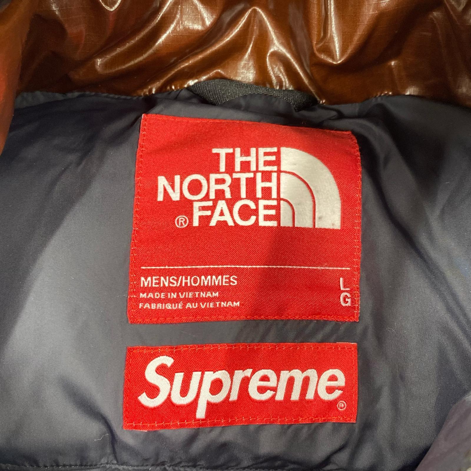 ダウンジャケット ×The North Face 22AW 700Fill L L ブラウン