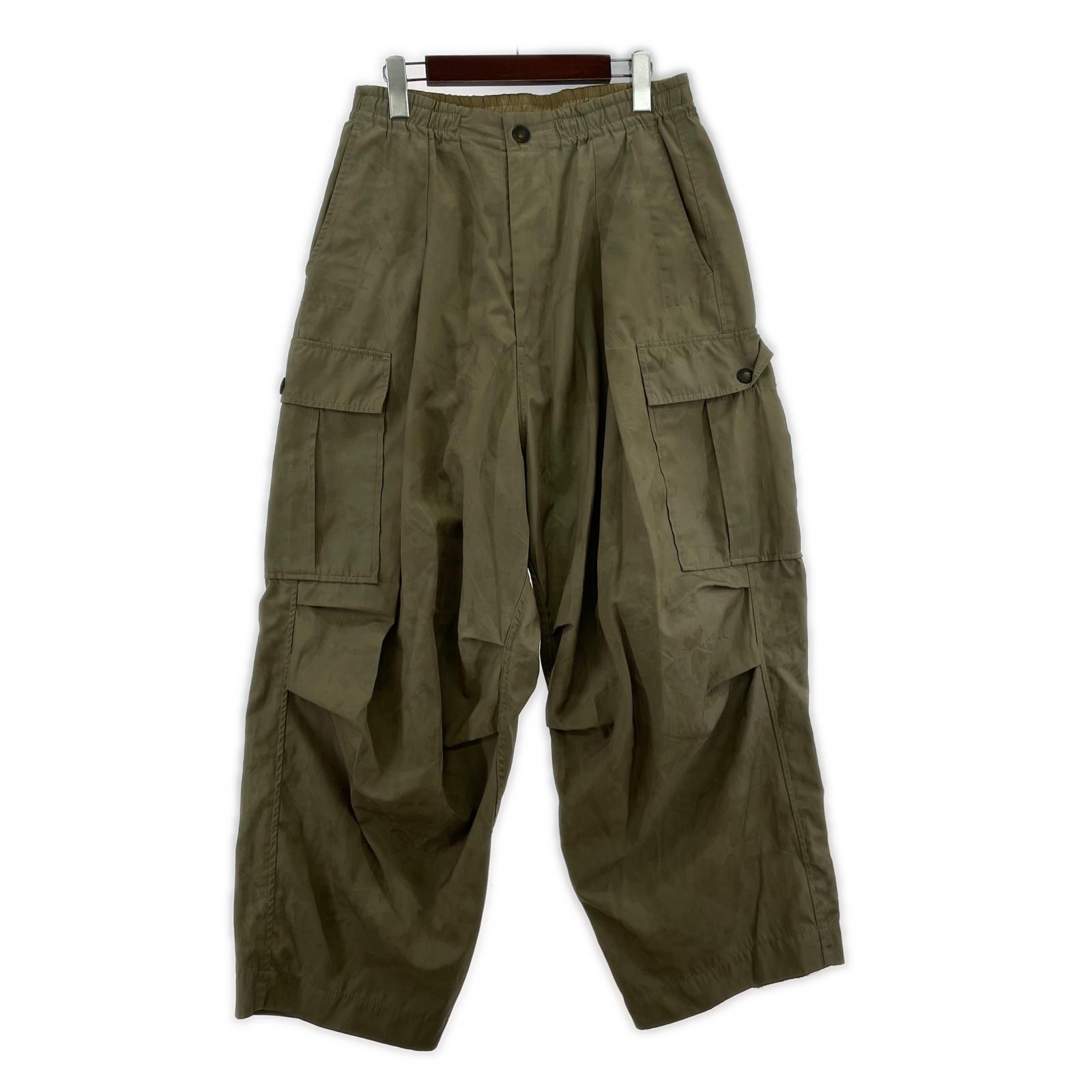パンツ KAPITAL Twill Easy Jumbo Cargo Pants 3 カーキ 3 カーキ