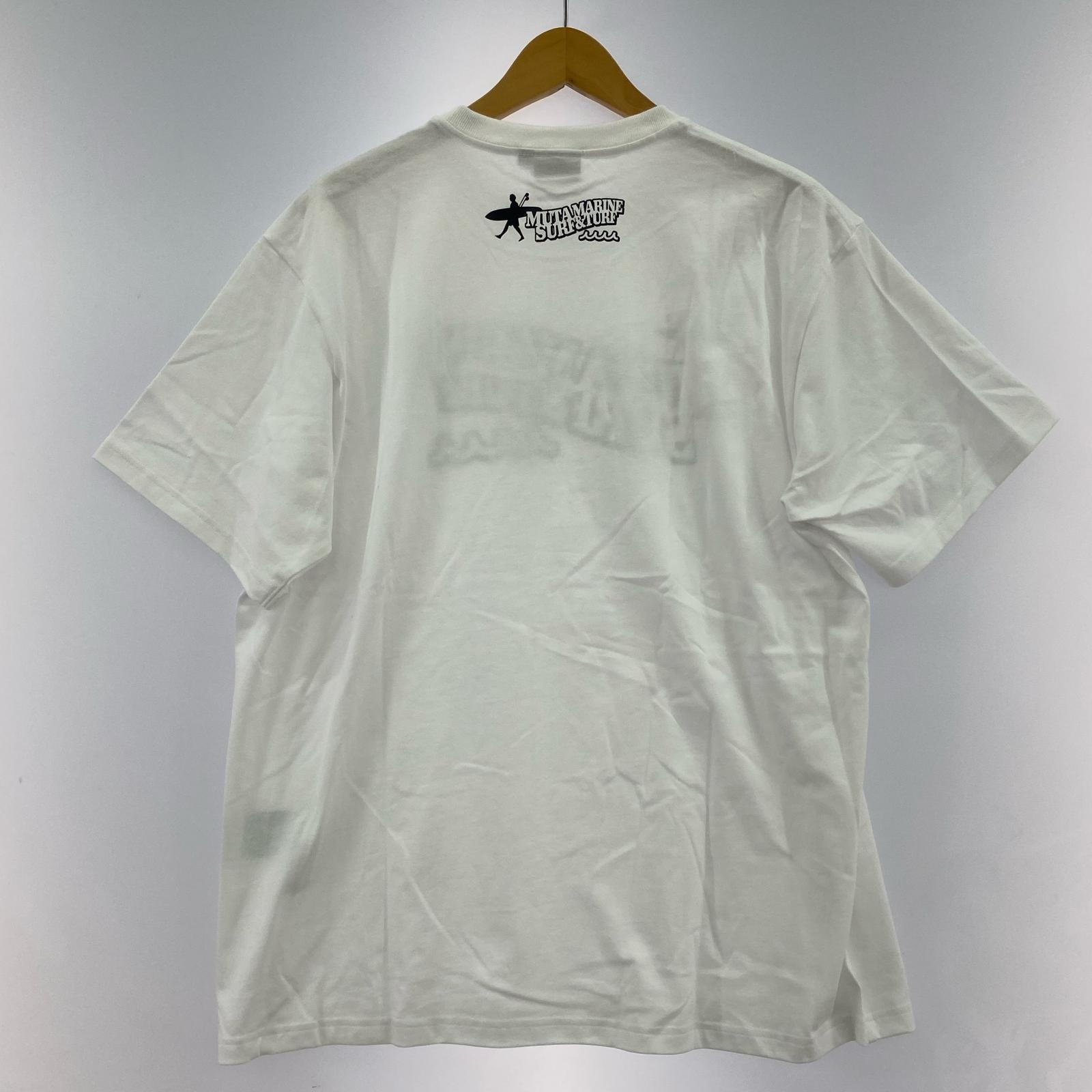 半袖Tシャツ MARINE プリントTee ホワイト 5 ホワイト