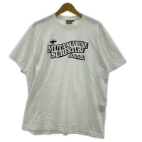 半袖Tシャツ MARINE プリントTee ホワイト 5 ホワイト