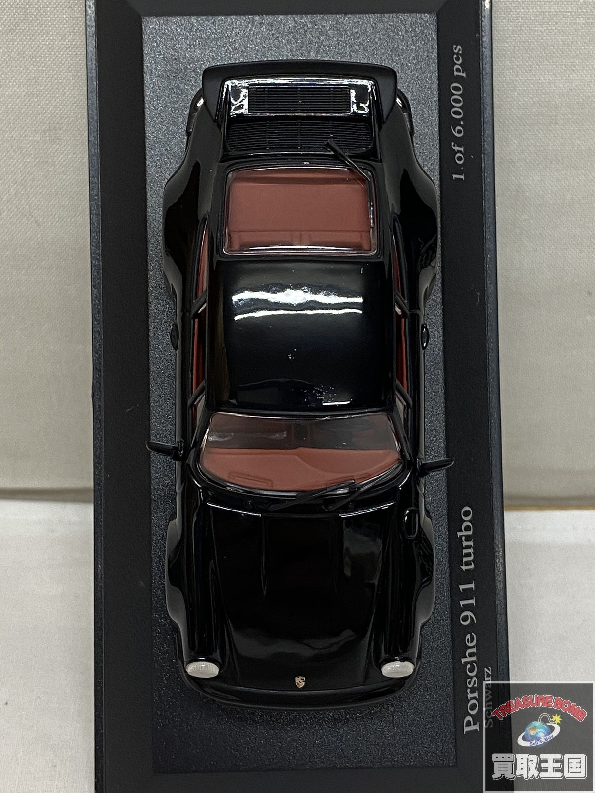 ミニチャンプス porsche 911 turbo スケールカー