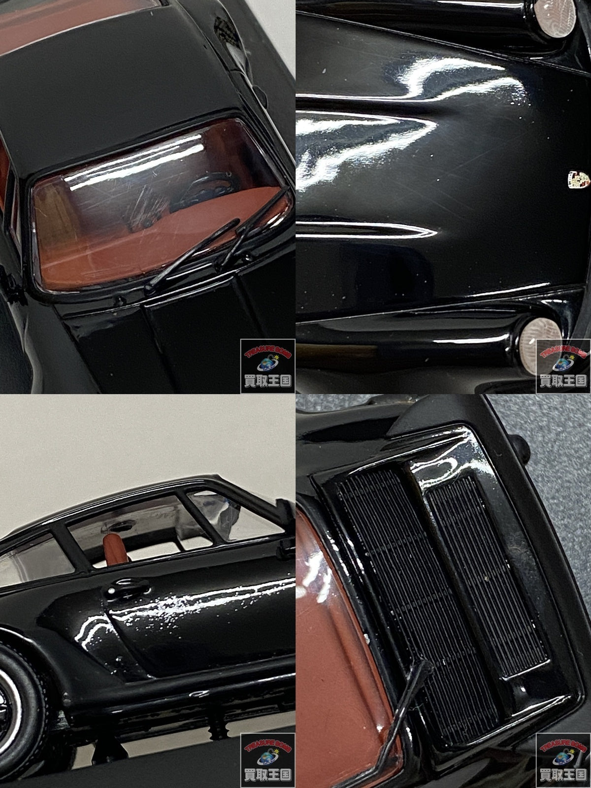 ミニチャンプス porsche 911 turbo スケールカー