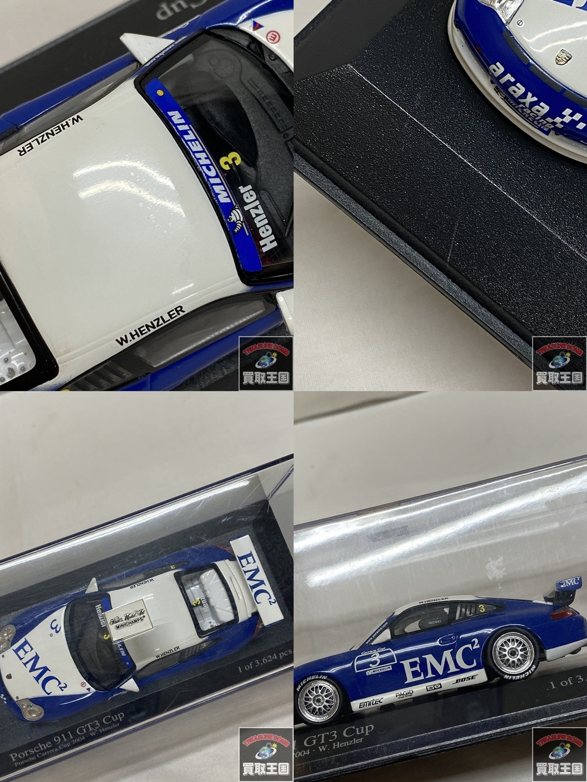 ミニチャンプス Porsche 911 GT3 Cup スケールカー