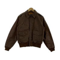 レザージャケット EASTMAN LEATHER 初期 TYPE A-2 (38) 38 ブラウン
