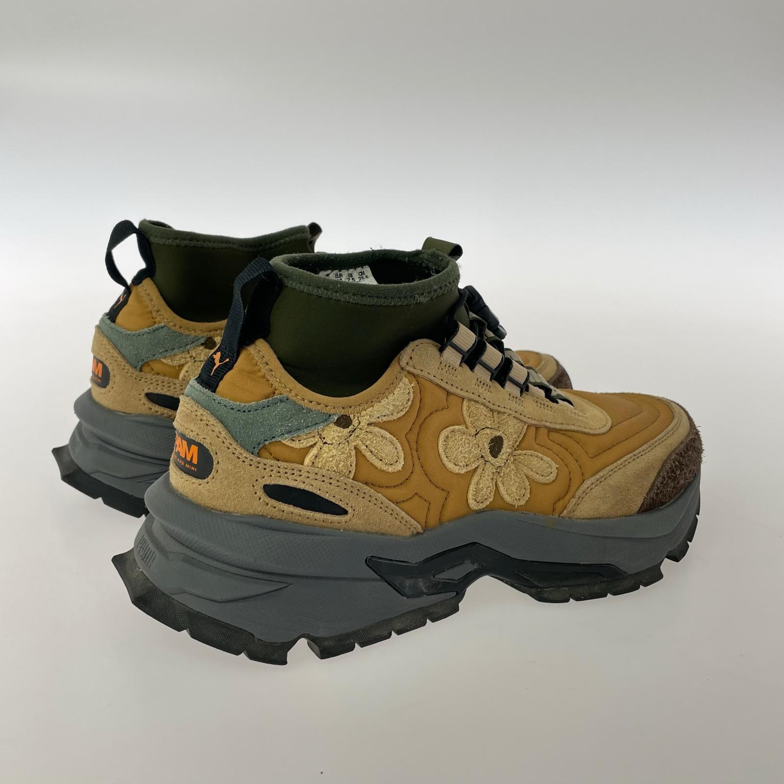 スニーカー NANO PAM 387037-01 25.5cm 25.5cm (US7 1/2 UK7 EU41) ブラウン