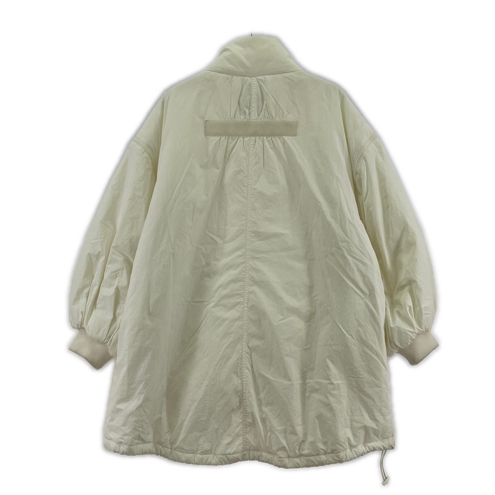 ジャケット 袖2WAY M-65 中綿コート ホワイト