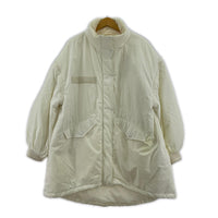ジャケット 袖2WAY M-65 中綿コート ホワイト