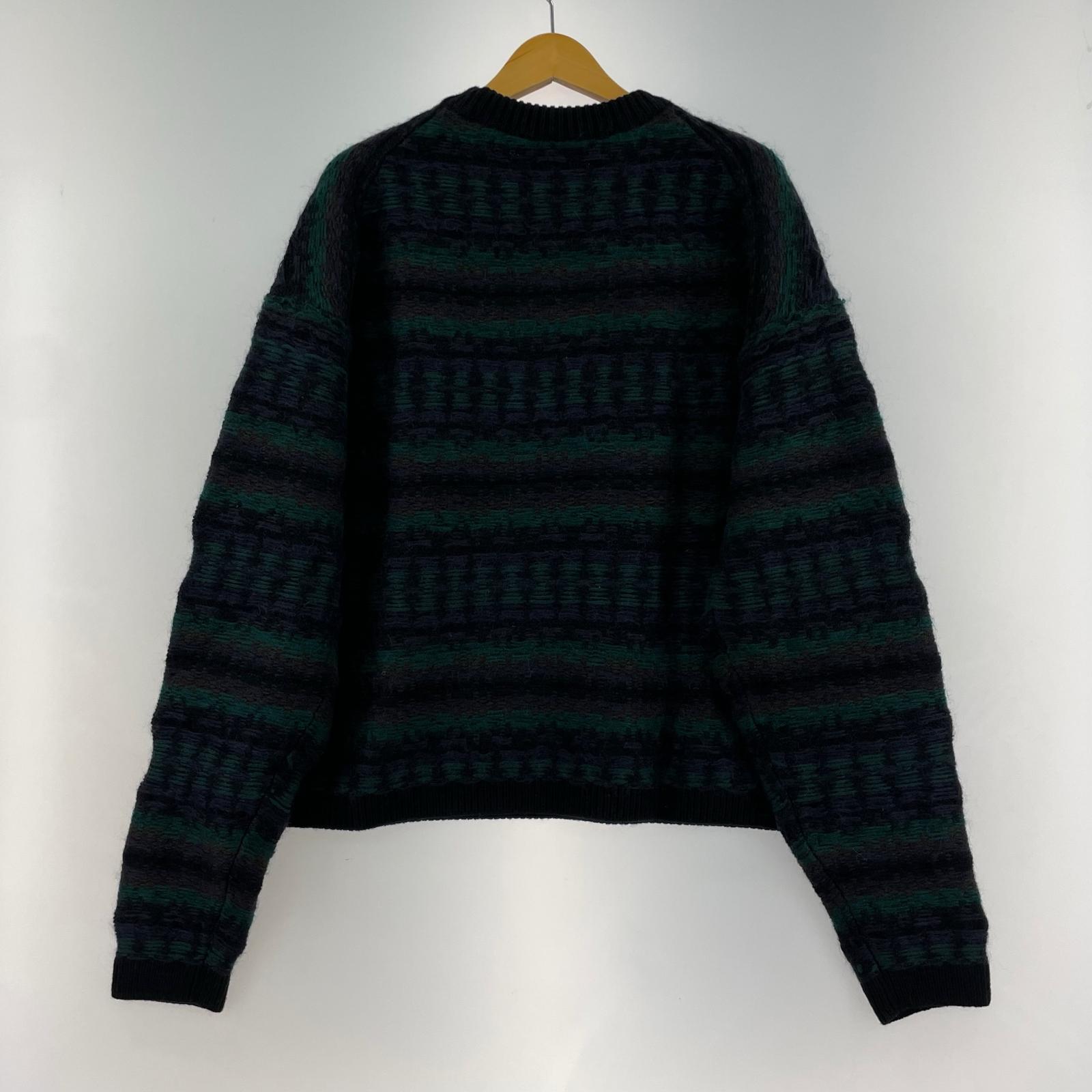 ニット 23AW クルーネックニット 2 YK23FW0584S ブラック