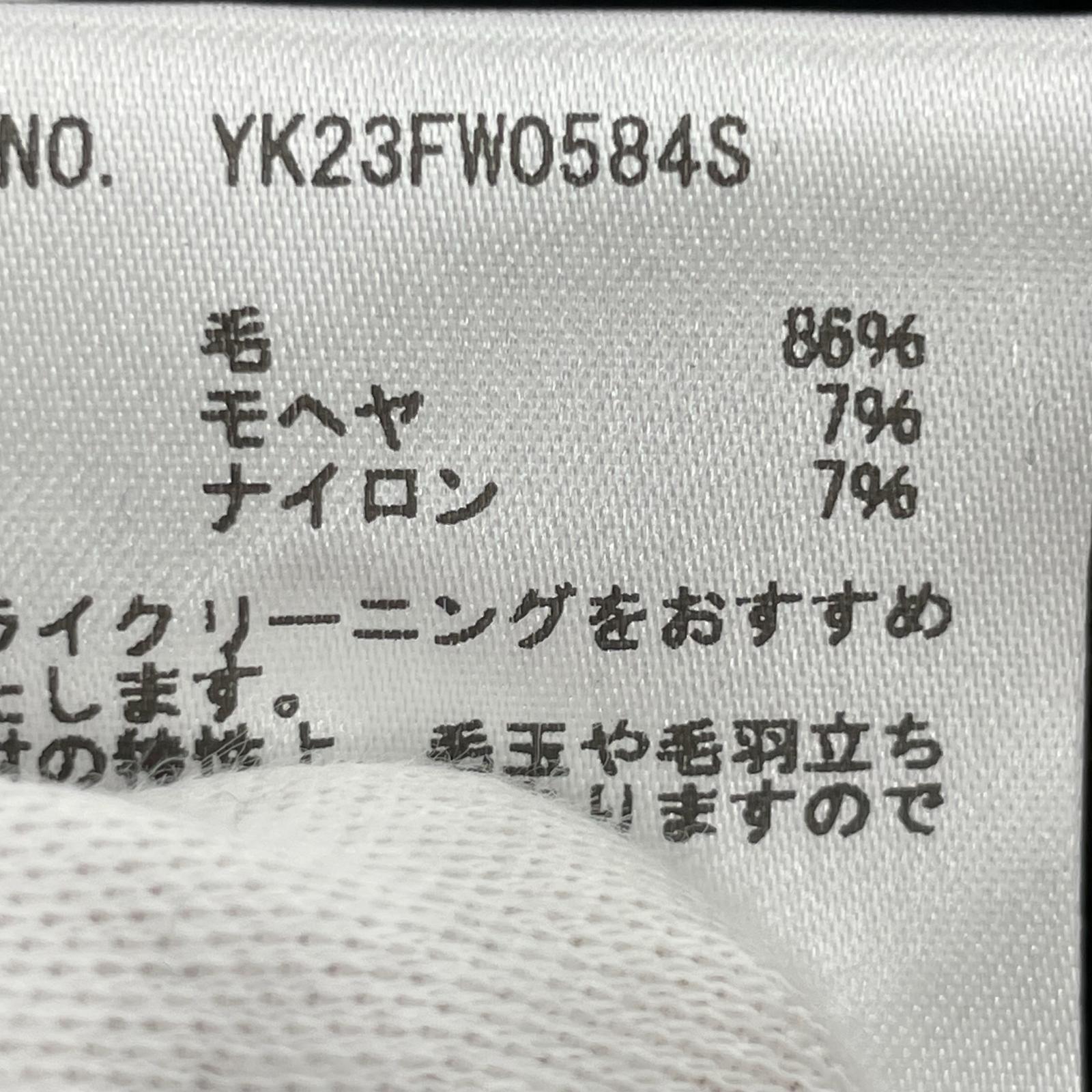 ニット 23AW クルーネックニット 2 YK23FW0584S ブラック