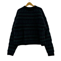 ニット 23AW クルーネックニット 2 YK23FW0584S ブラック