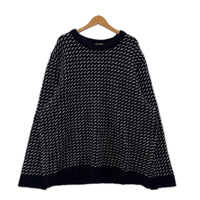 ニット 00s birds eye ノルウェー製 XXL-REG NVY