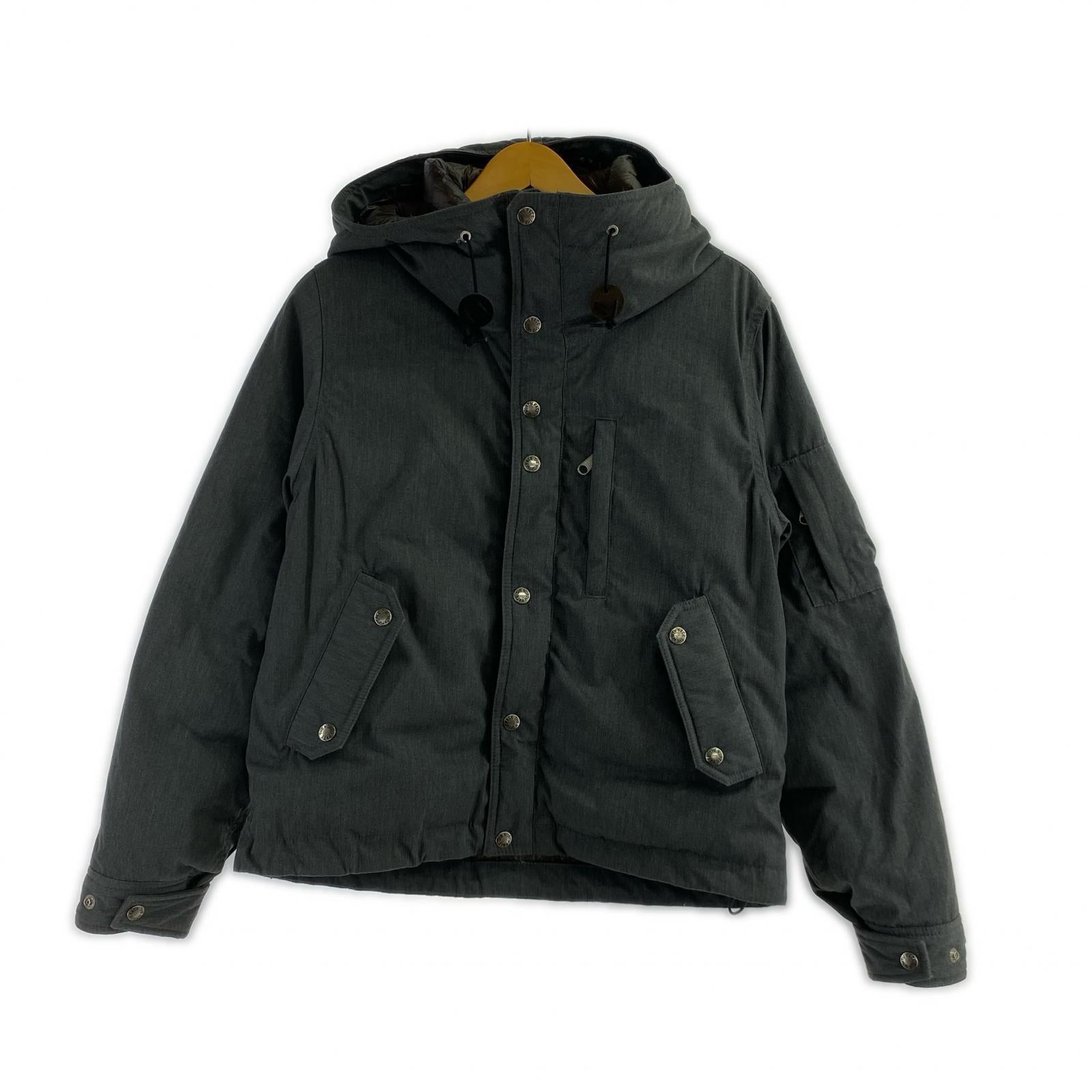 ダウンジャケット Mountain Short Down Parka グレー (M) M グレー