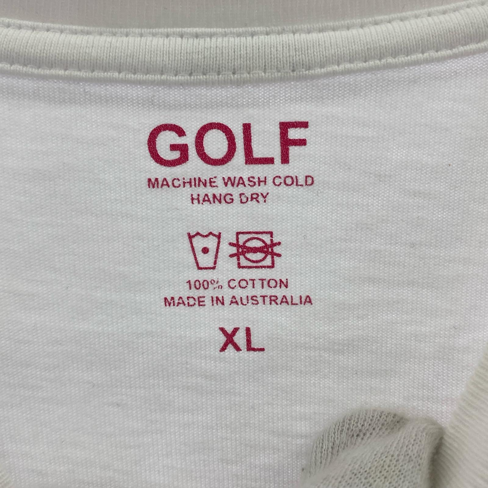 半袖Tシャツ GOLF welcome to golf city tee 富士山 ホワイト