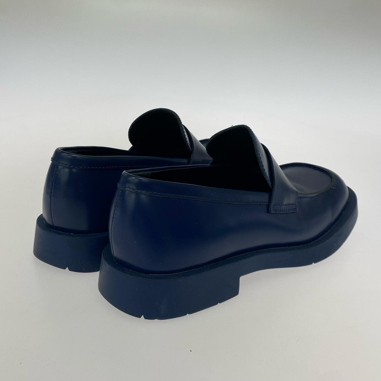 ローファー CAMPER LAB 40(25.0)青 40 ブルー