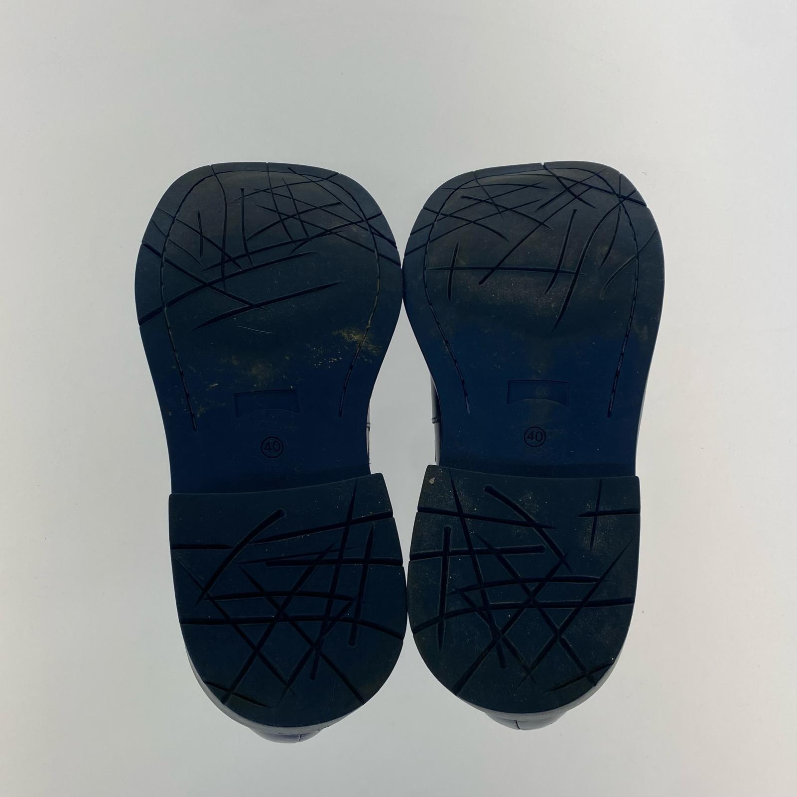 ローファー CAMPER LAB 40(25.0)青 40 ブルー