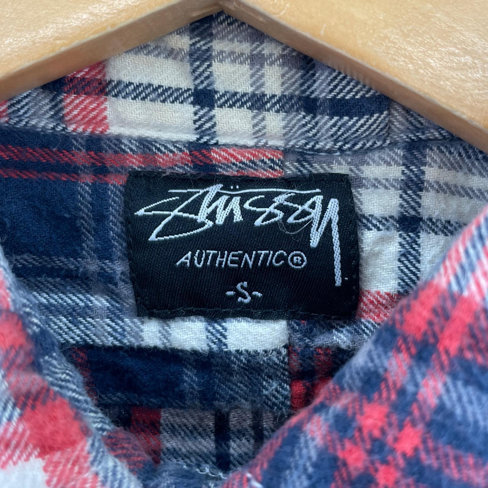 長袖シャツ STUSSY 長袖シャツ※変色有り S レッド