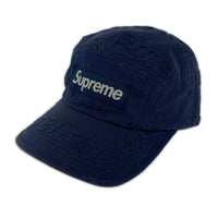 キャップ Supreme 23SS Lasered Twill Camp Cap ブルー