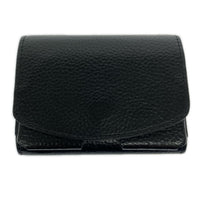 コンパクトウォレット Maison Sbond 黒 ブラック