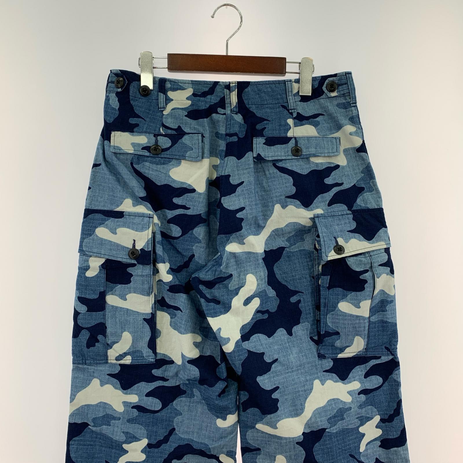 パンツ MIL 6 Pocket Indigo Ripstop M ブルー