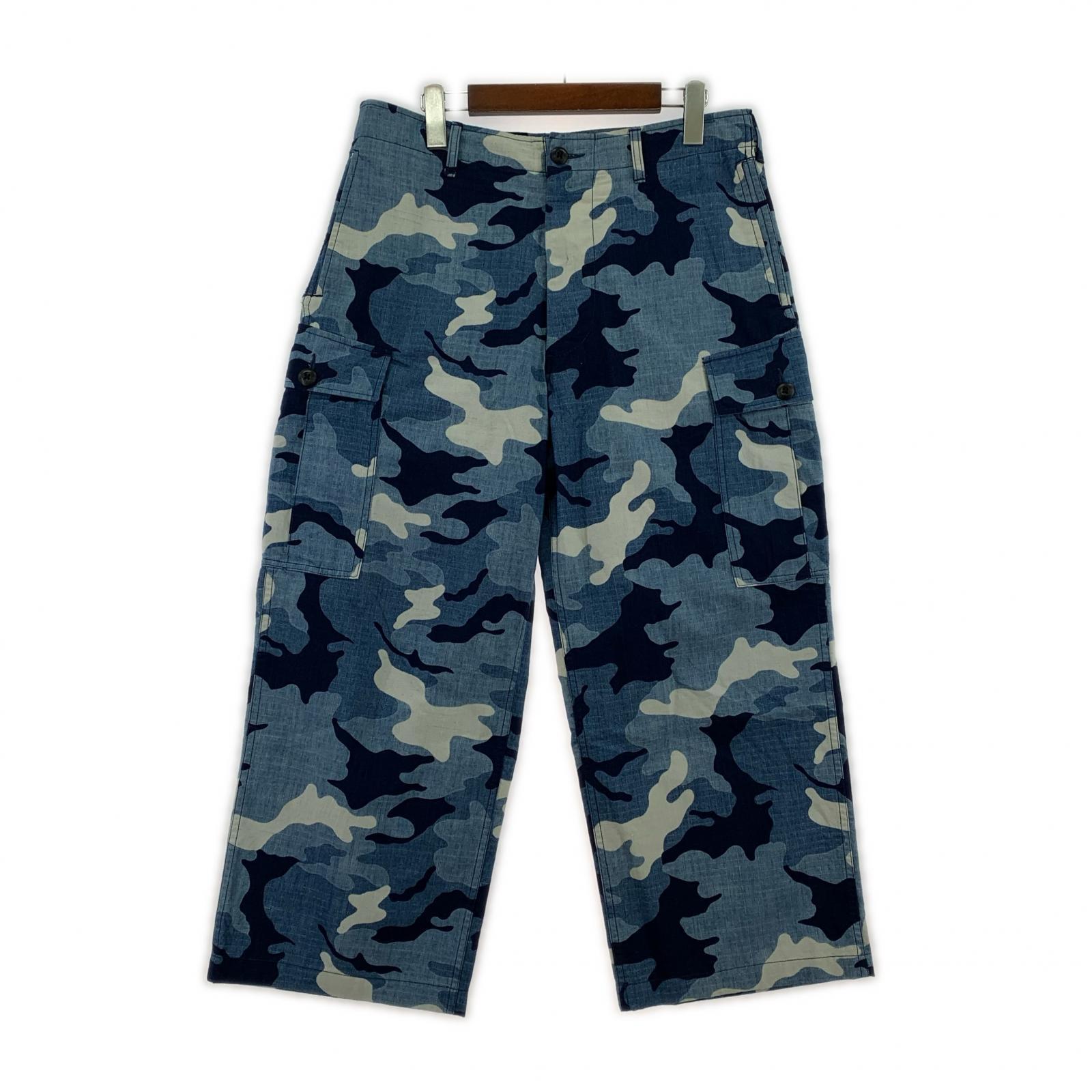 パンツ MIL 6 Pocket Indigo Ripstop M ブルー
