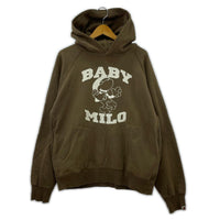 パーカー 初期 BABY MILO 茶 M ブラウン