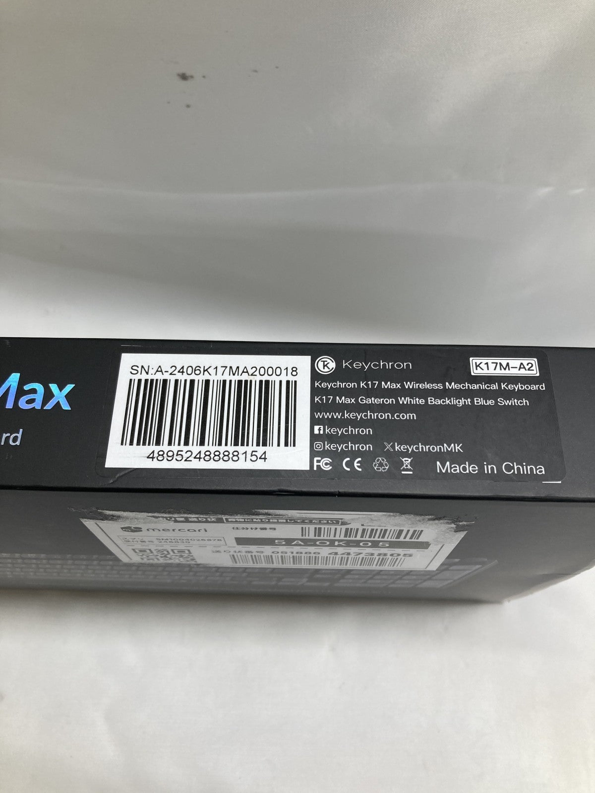 Keychron K17 Max ワイヤレスメカニカルキーボード K17 max PC周辺機器