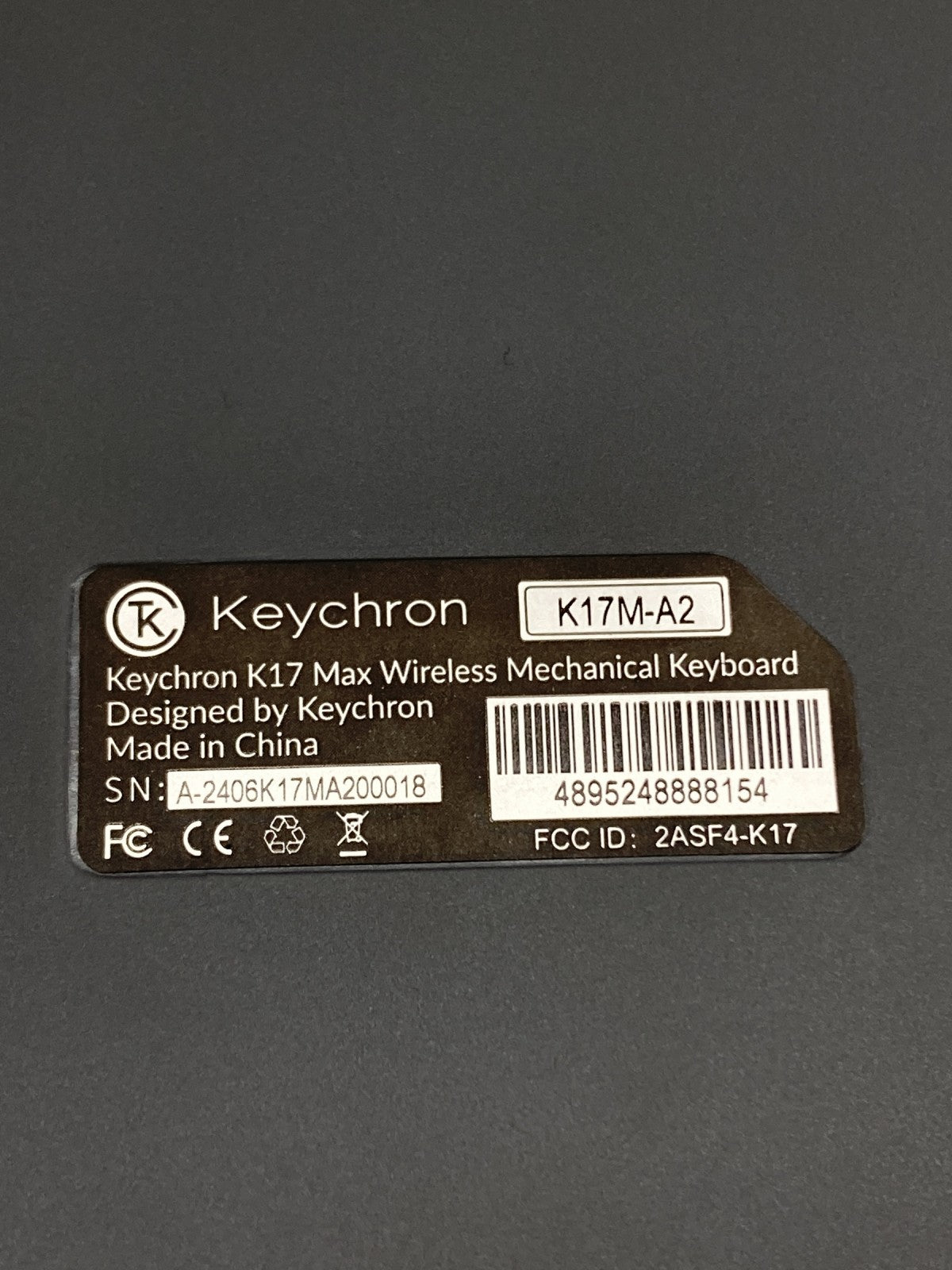 Keychron K17 Max ワイヤレスメカニカルキーボード K17 max PC周辺機器