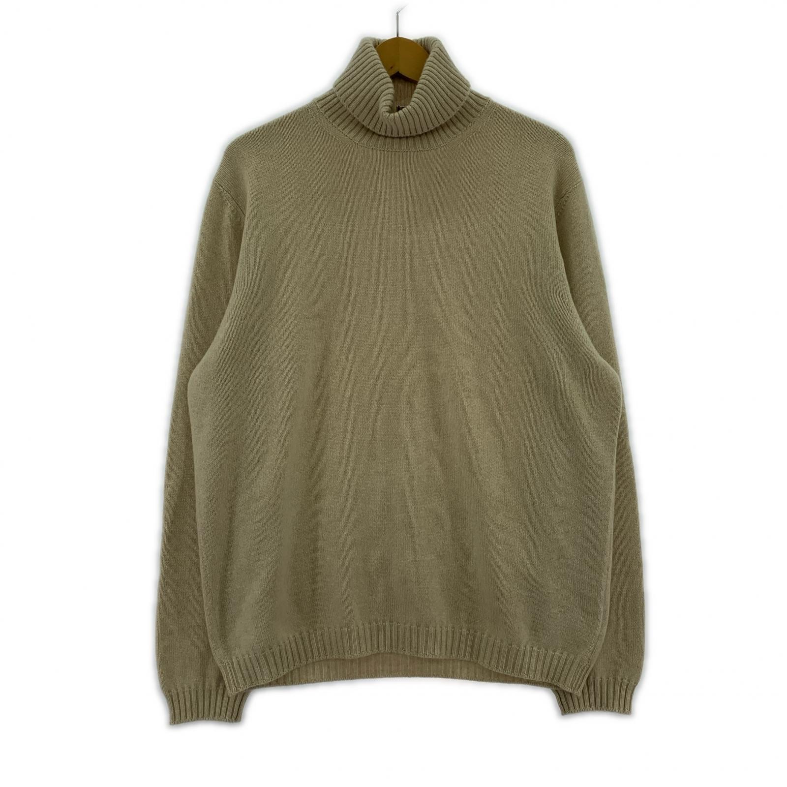 その他トップス カシミア タートルネック M ベージュ