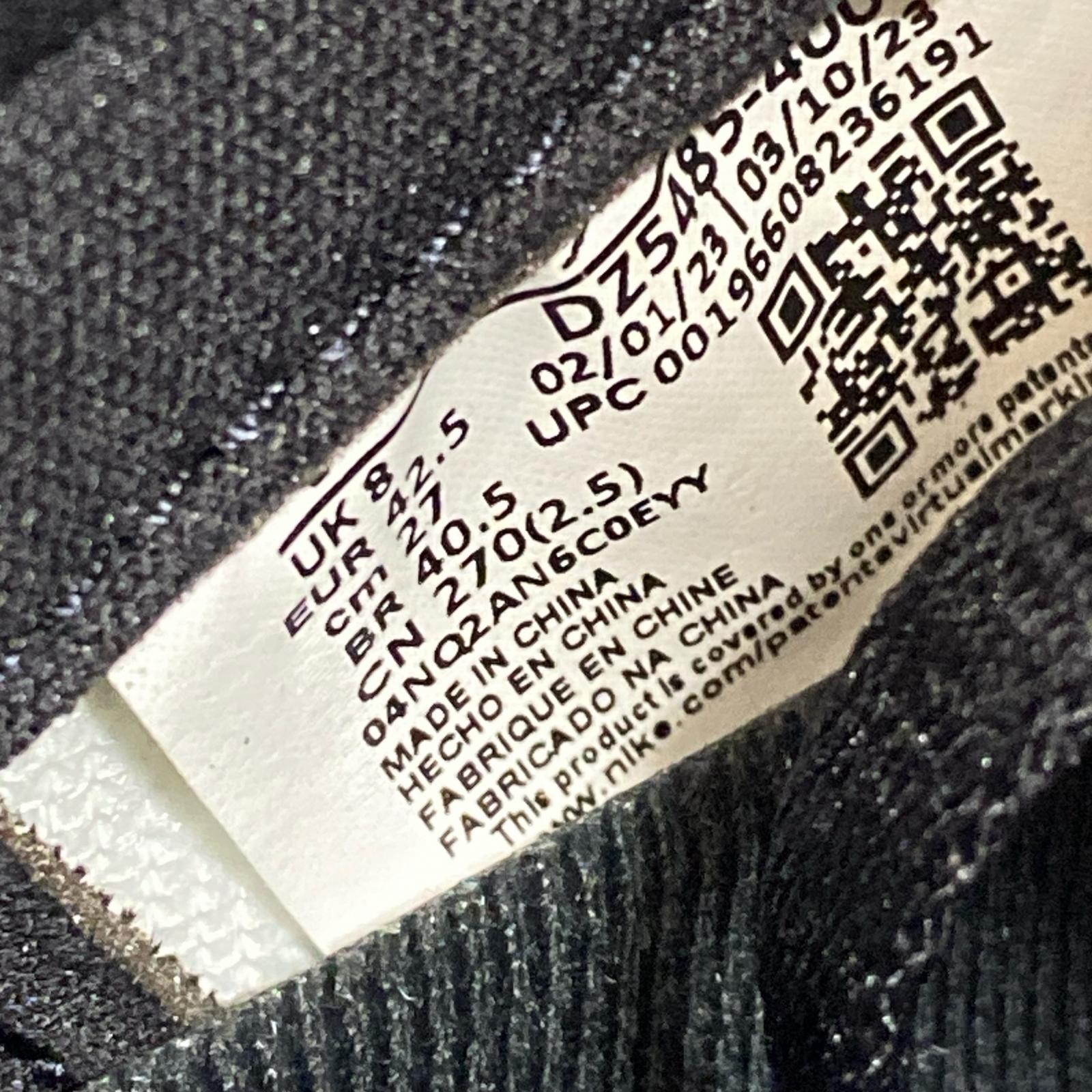 スニーカー AIR JORDAN 1 RETRO HIGH OG/DZ5485-400 27cm (US9 UK8 1/2 EU44)