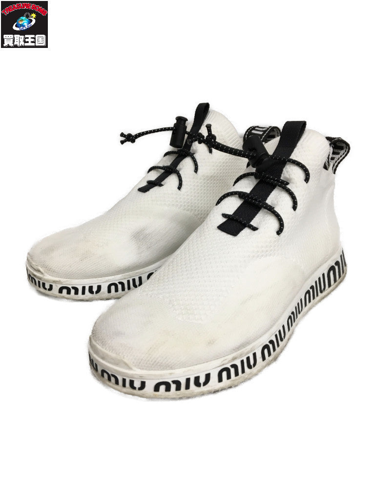 Miu Miu/ニットスニーカー/35/5E088D