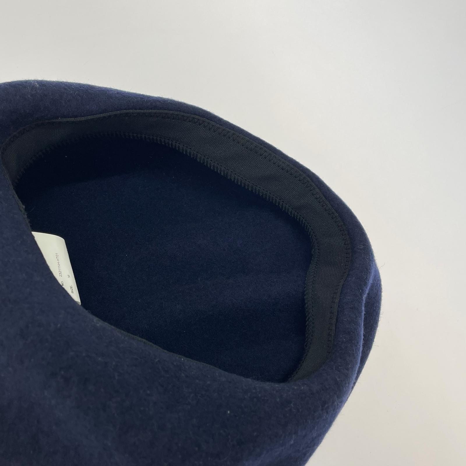 キャスケット 23AW/BASQUE BERET /ベレー帽 M ネイビー