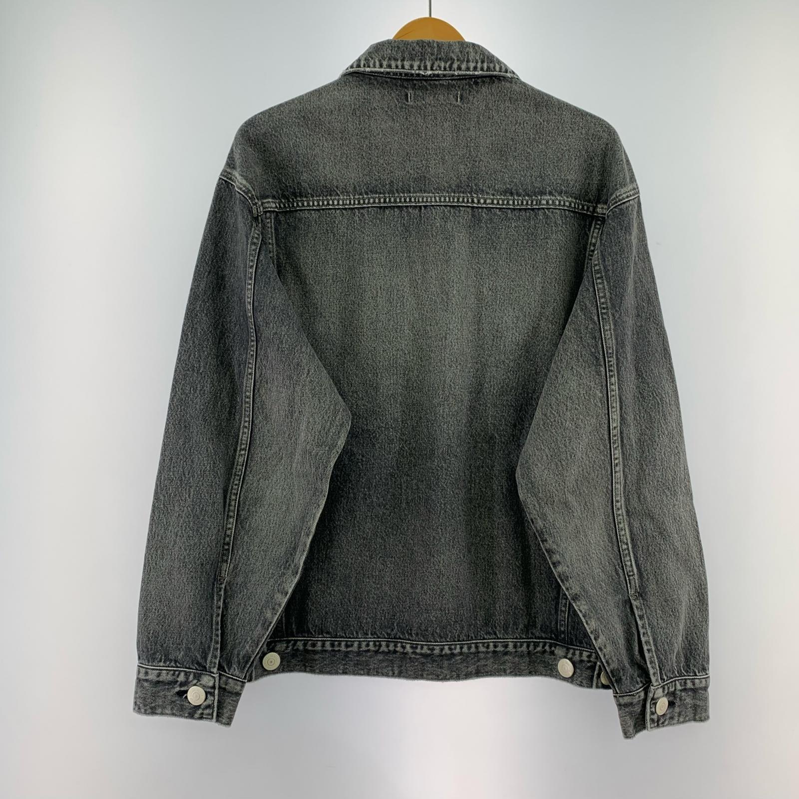 デニムジャケット Captains Helm NEEDBY heritage WASH RELAX DENIM JACKET M グレー