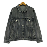 デニムジャケット Captains Helm NEEDBY heritage WASH RELAX DENIM JACKET M グレー