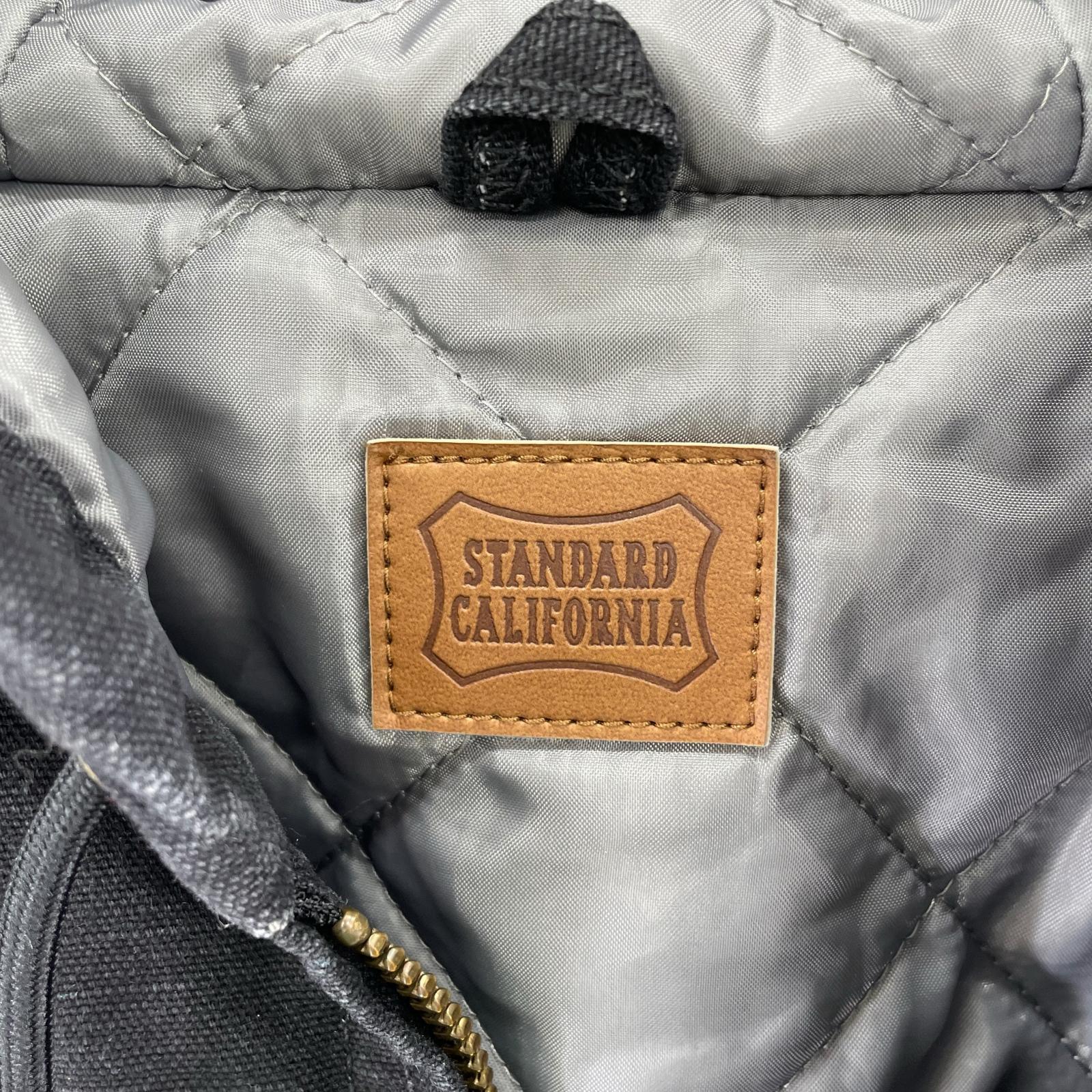 ジャケット STANDARD CALIFORNIA Duck Hood Jacket Vintage Wash S ブラック