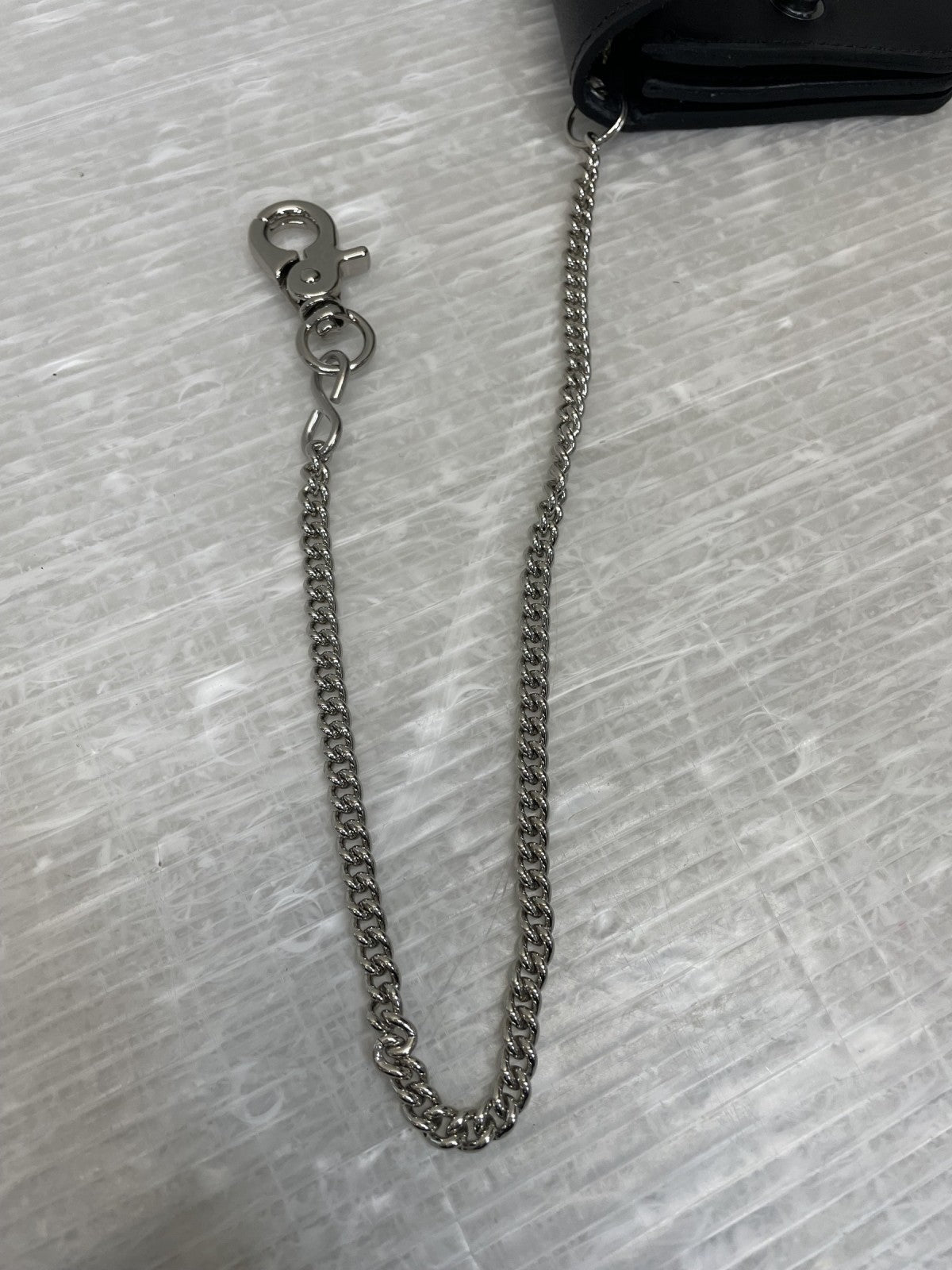 長財布 HTC TYPE-1 BIKER WALLET W/CHAIN ブラック