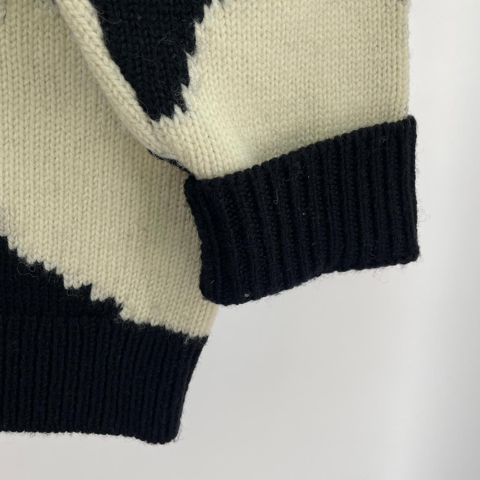ニット 22AW NATIVE 5707 M.K.sweater M ブラック