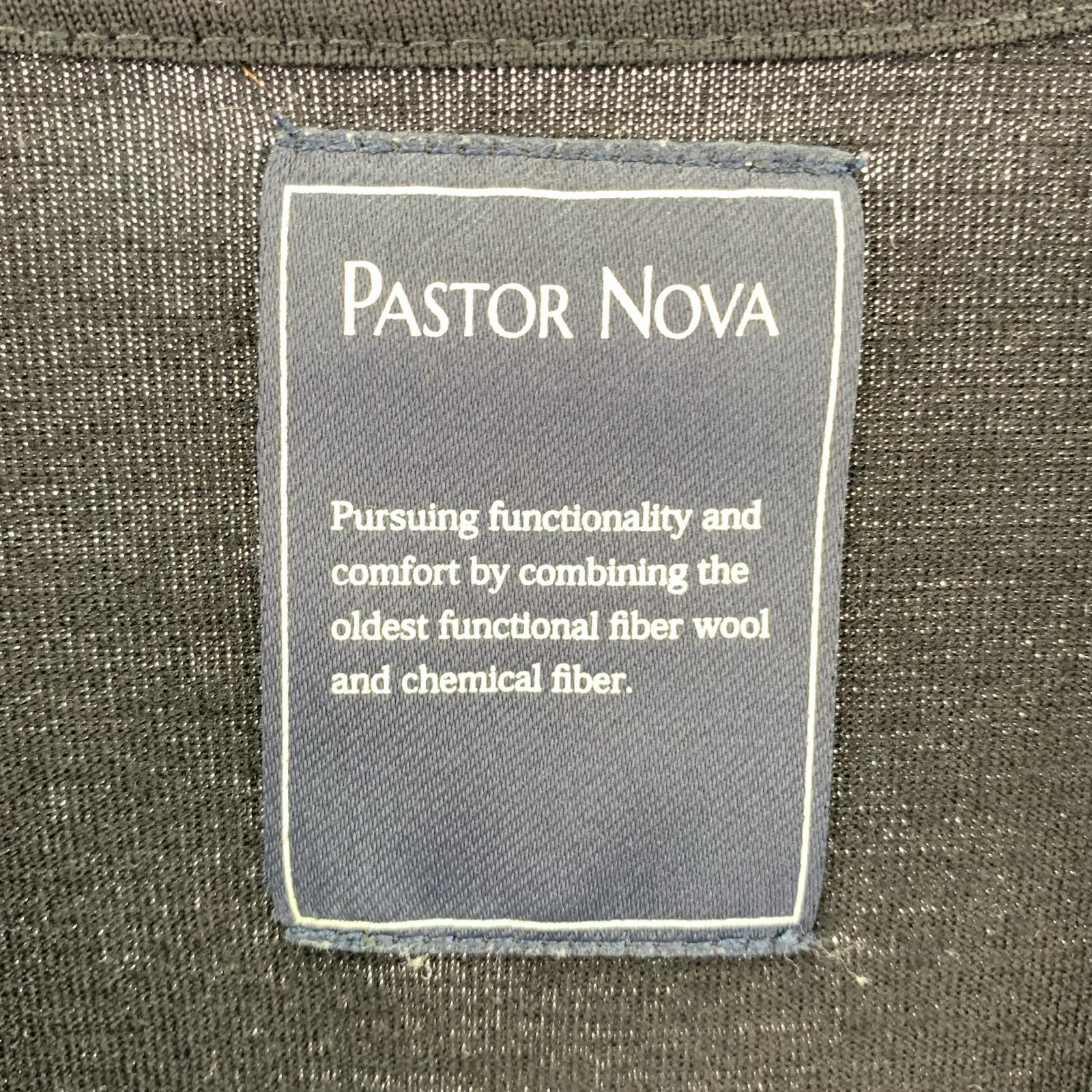 長袖Tシャツ PASTOR NOVA 無地L/STee 黒