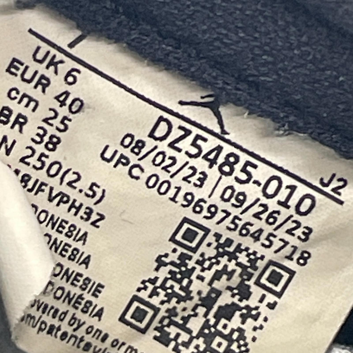 スニーカー Air Jordan 1 Retro High OG (25.0) 25cm (US7 UK6 1/2 EU40)
