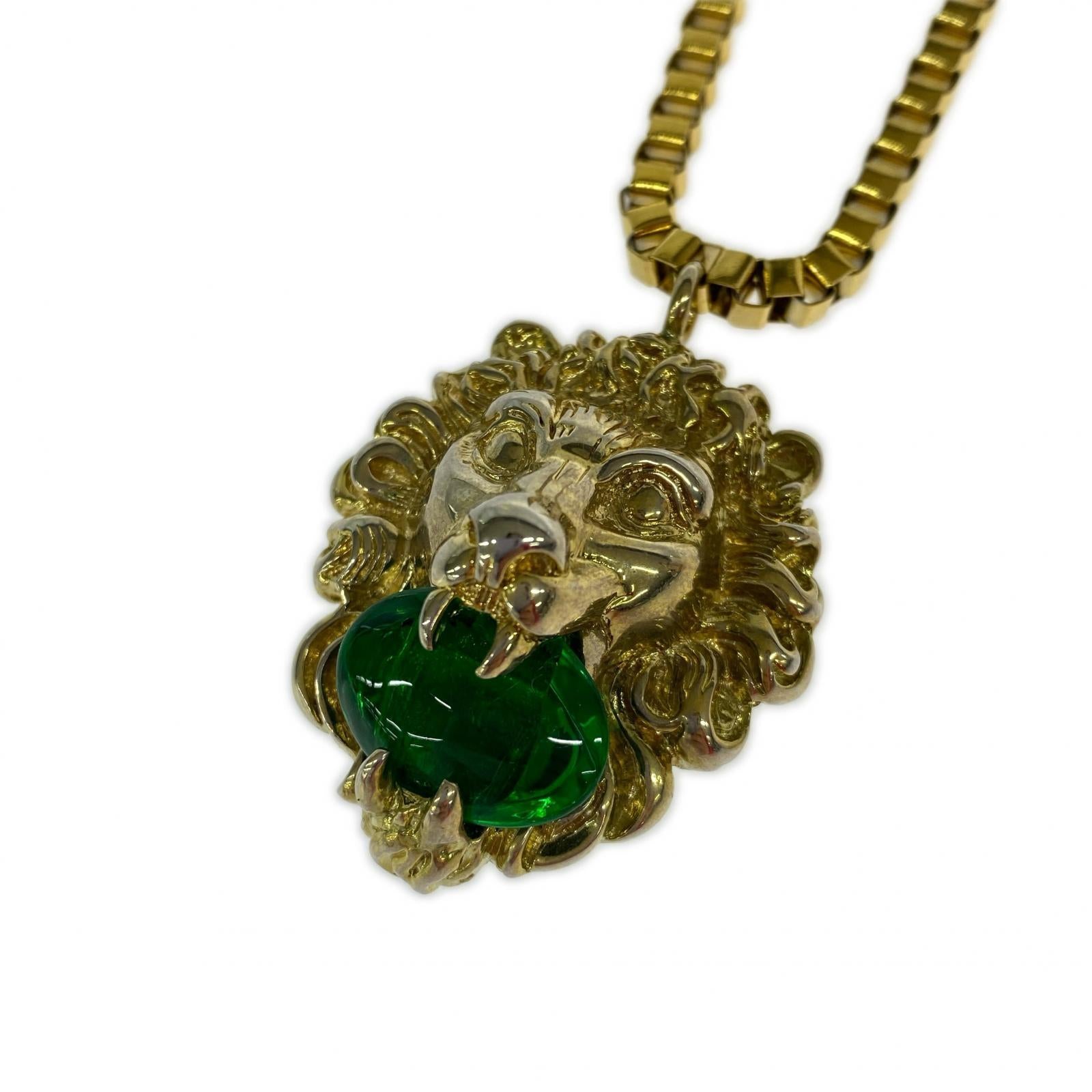 GUCCI ネックレス ライオンヘッド