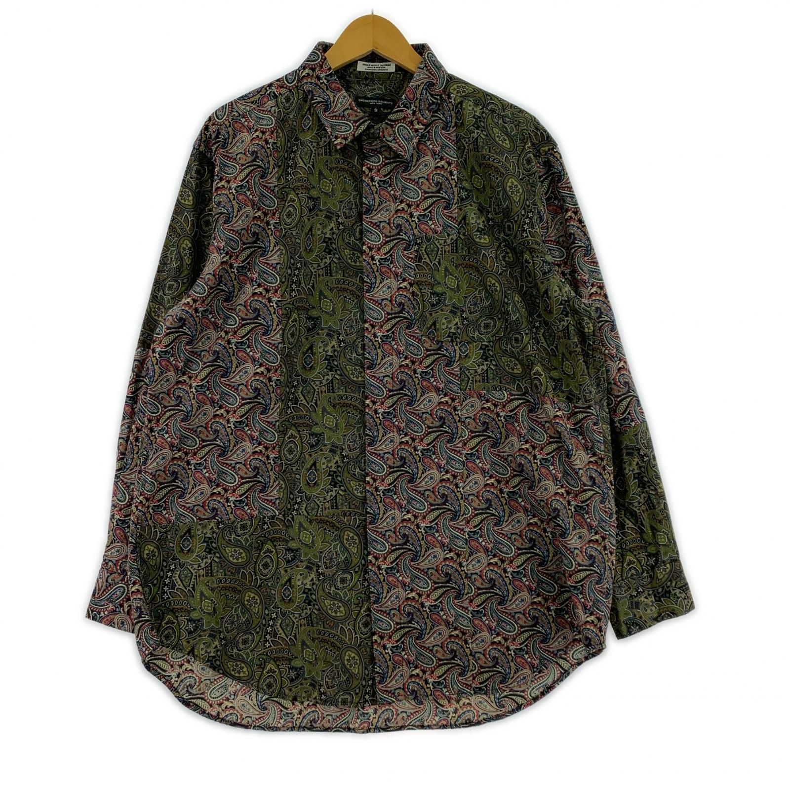 長袖シャツ Enginerred Garments Cmbo Short Collar Shirt S S
