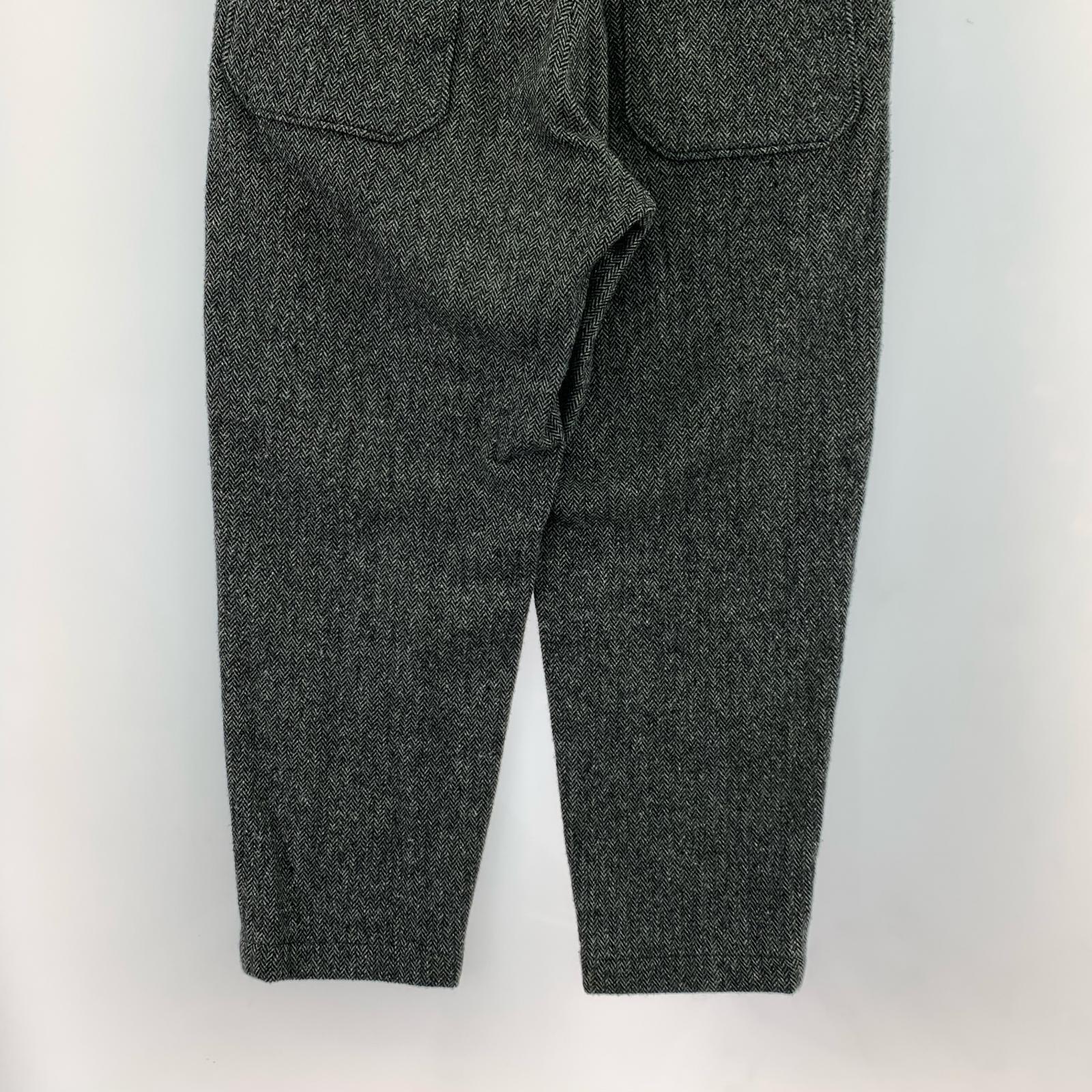 その他ボトムス Engineered Garments ヘリンボーン パンツ S S ブラック