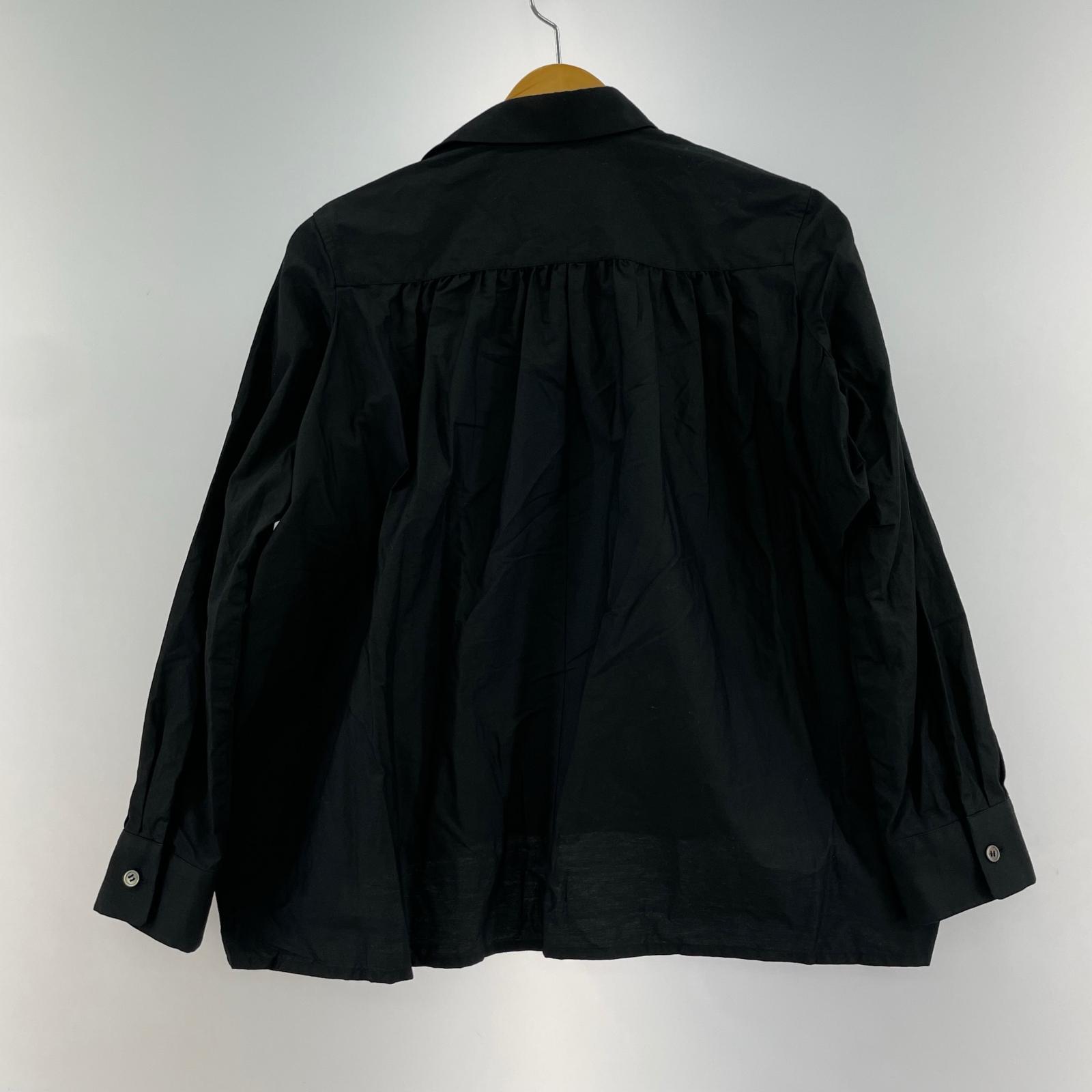 その他トップス tao COMME des GARCONS 綿ブロードブラウス M TZ-B006 M ブラック