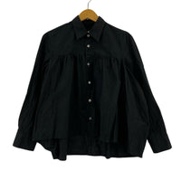 その他トップス tao COMME des GARCONS 綿ブロードブラウス M TZ-B006 M ブラック