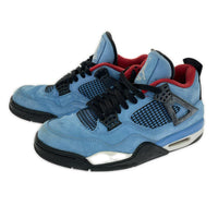 スニーカー Travis Scott × Air Jordan 4 Retro Cactus Jack University Blue 27.5cm 27.5cm (US9 1/2 UK9 EU45) ブルー