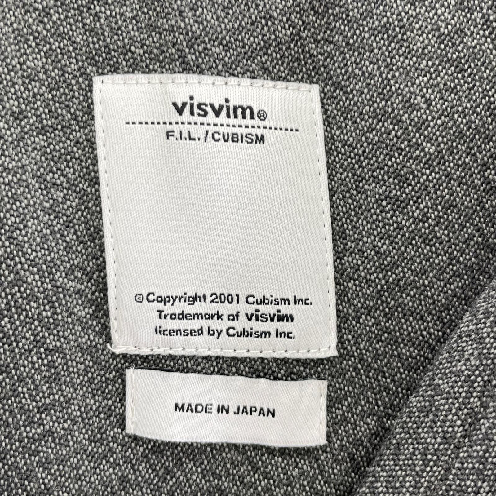 長袖シャツ visvim DUGOUT SHIRT 2 117205011027 グレー