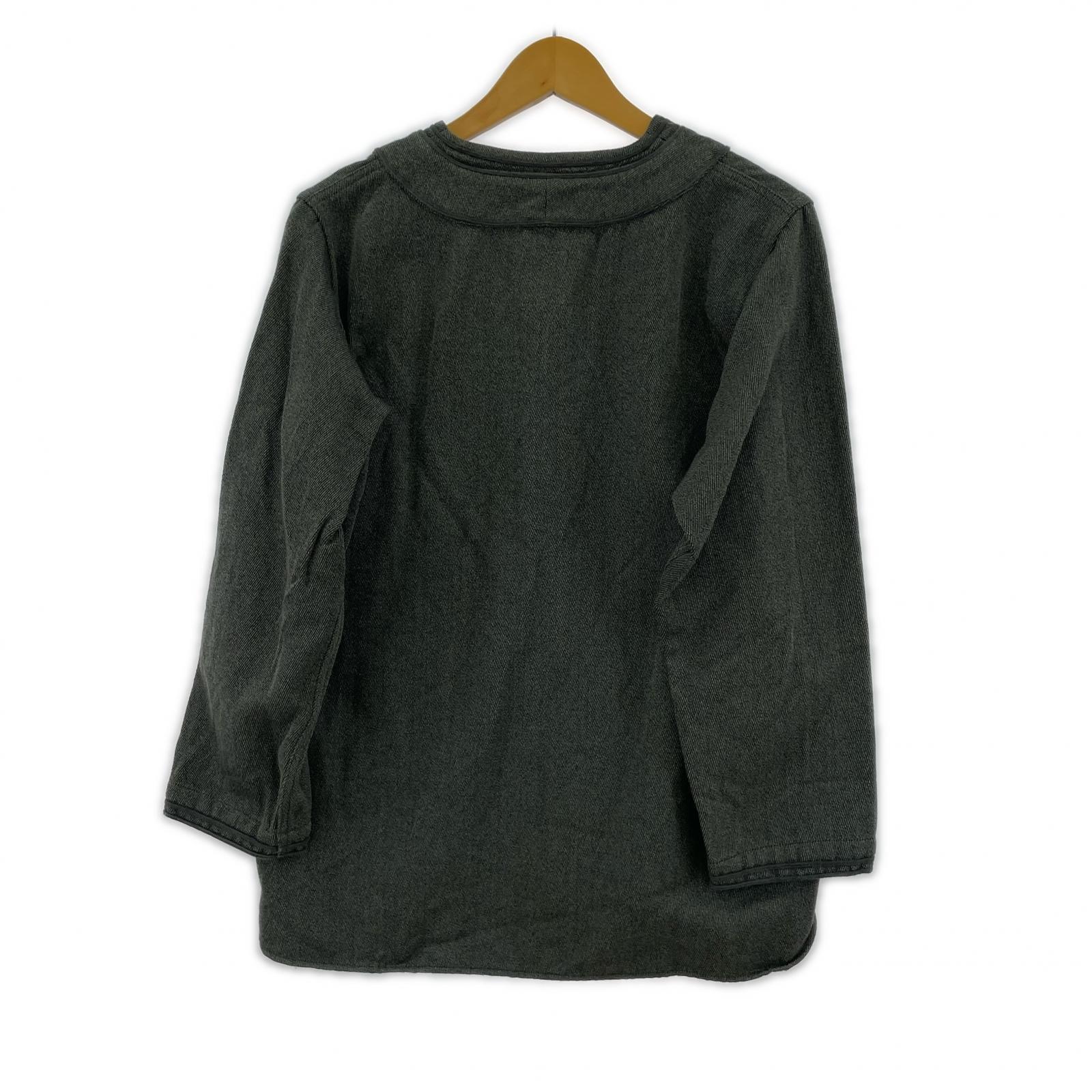 長袖シャツ visvim DUGOUT SHIRT 2 117205011027 グレー
