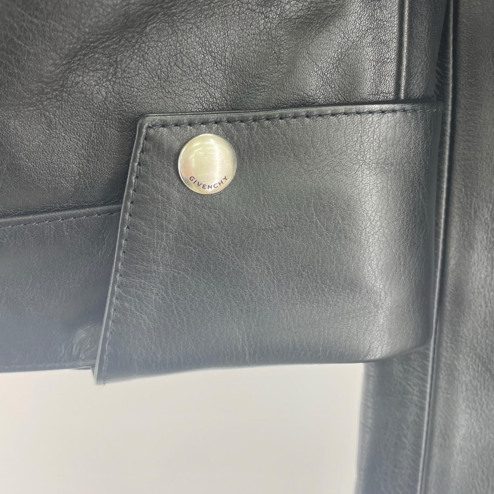 ジャケット GIVENCHY レザージャケット 34 ブラック