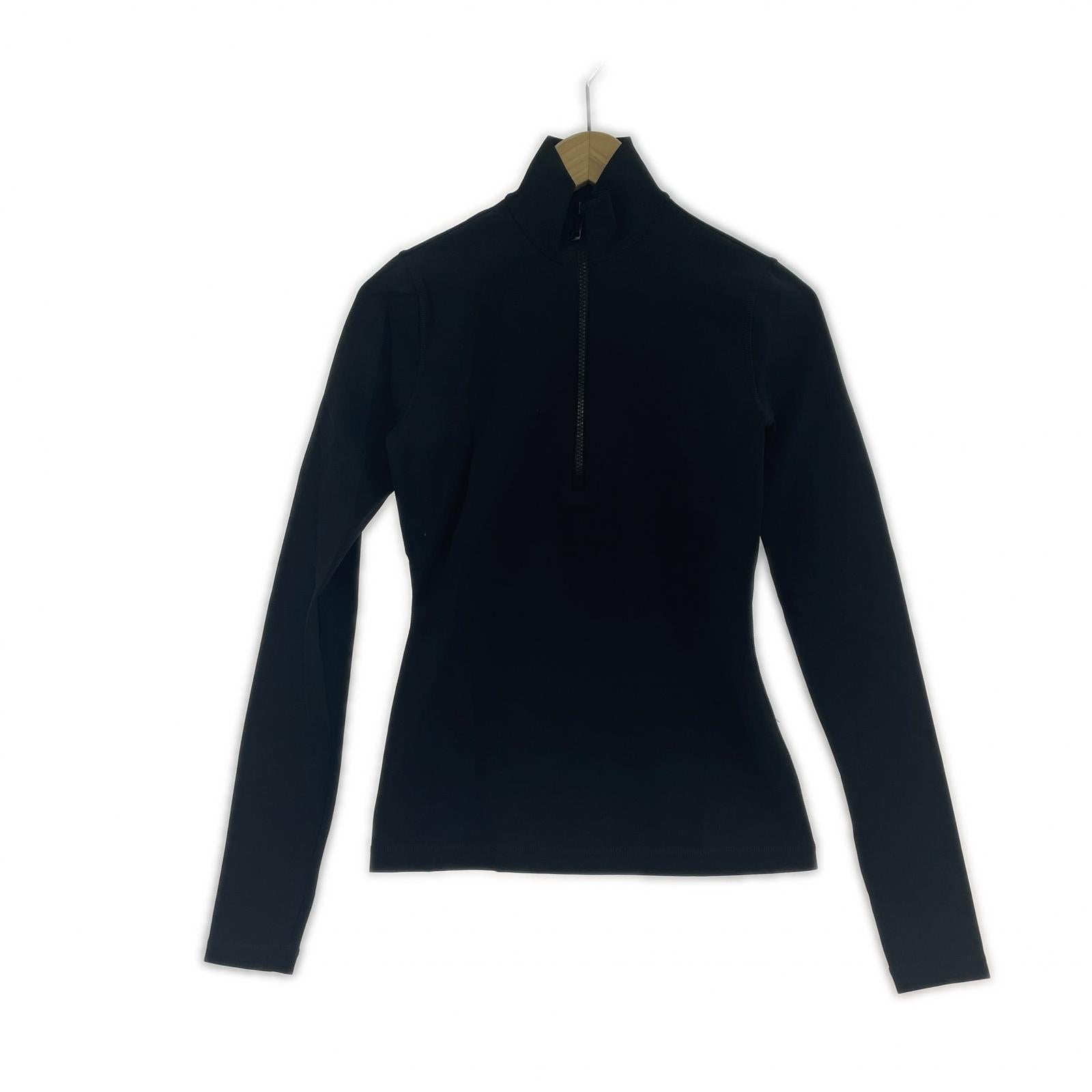 その他トップス BURBERRY ハーフジップトップス ブラック S S ブラック