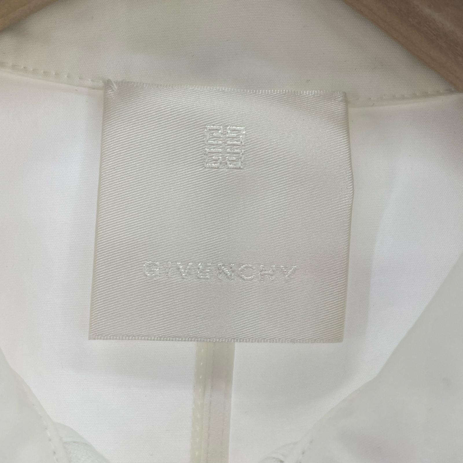 ジャケット GIVENCHY ZIP コート ホワイト 34 ホワイト
