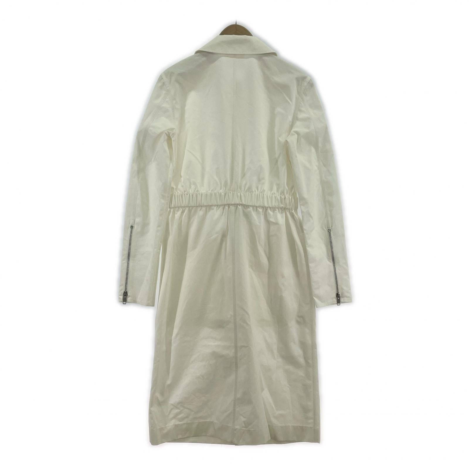 ジャケット GIVENCHY ZIP コート ホワイト 34 ホワイト